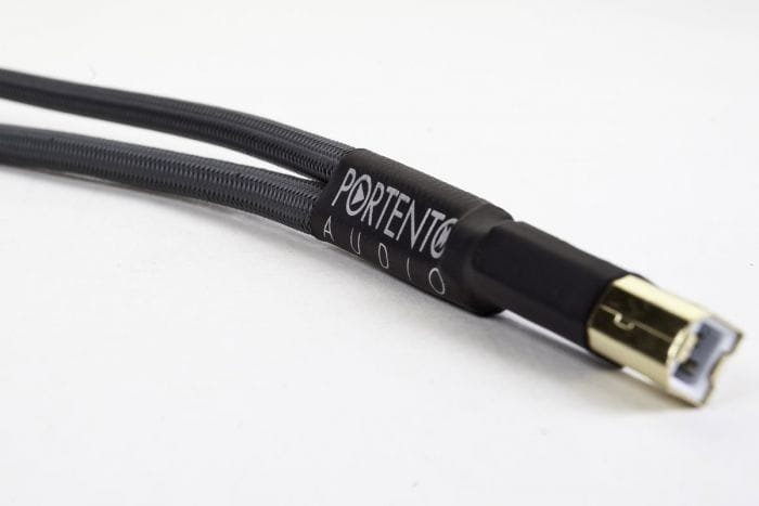 Portento Audio USB Silver One Dual Headed Type B