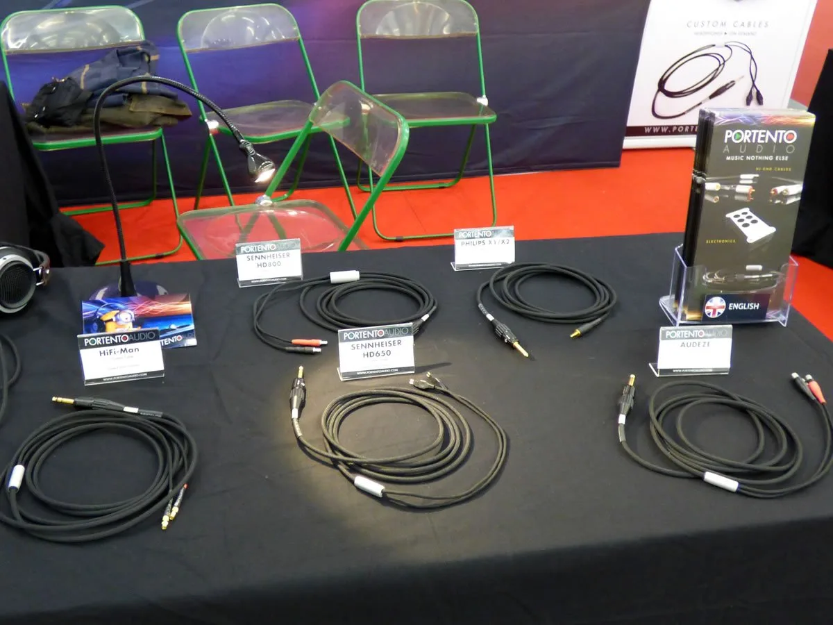 Headphone cables Portento Audio munich hi end 2015
