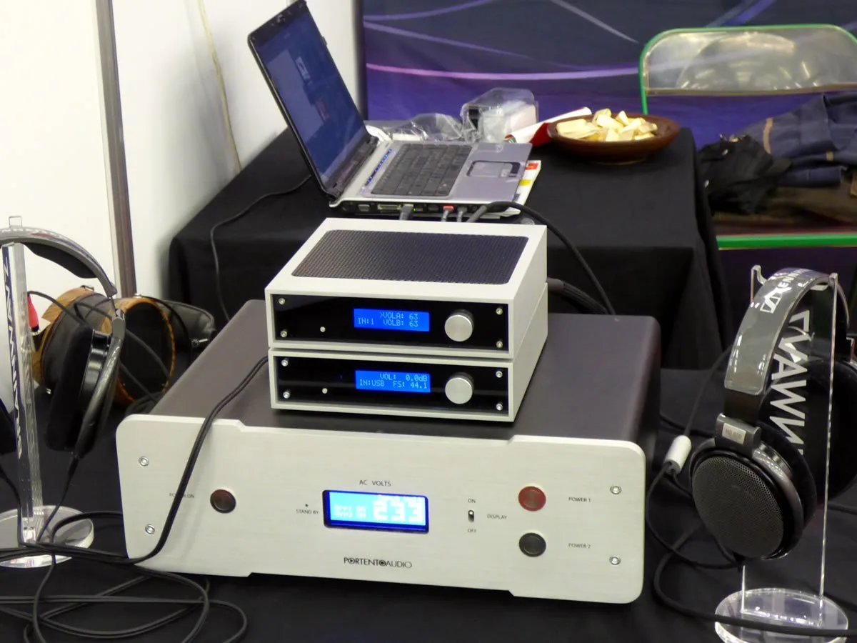 Headphone station Portento Audio munich hi end 2015