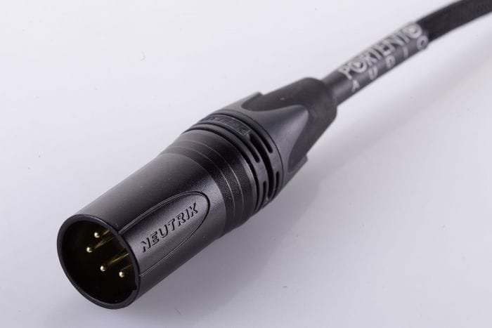 Portento Audio 4 pin Neutrik connector