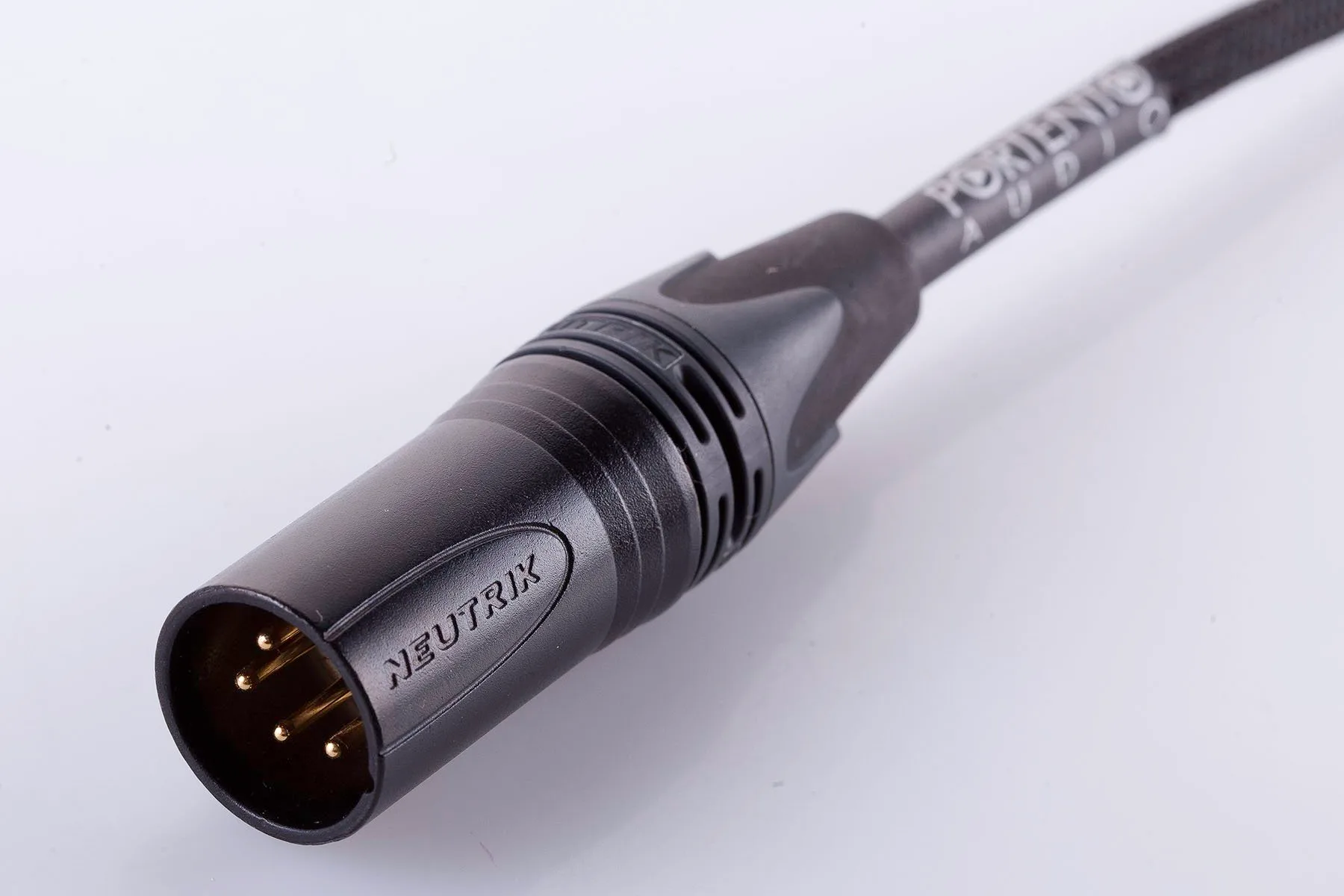 Portento Audio 4 pin Neutrik connector
