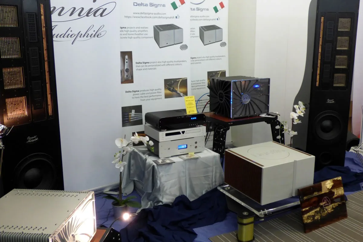 The Powercond at Delta Sigma booth