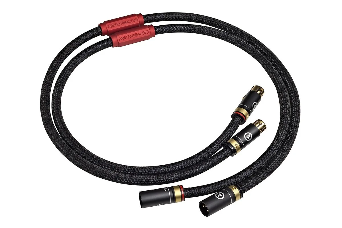 Cavo RCA A XLR Maschio-Maschio – 1 Metro, Placcato Oro 24K, Per Collegare Amplificatori E Sistemi HiFi