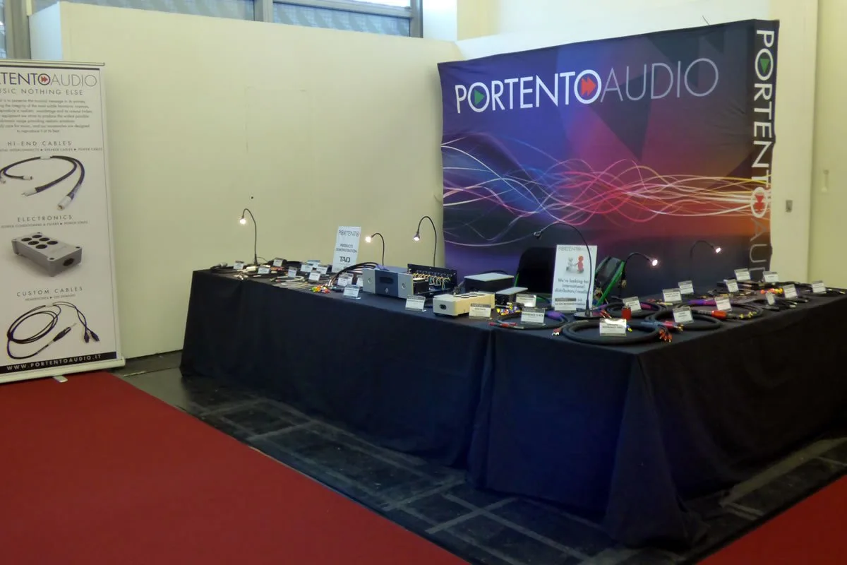 Portento Audio booth