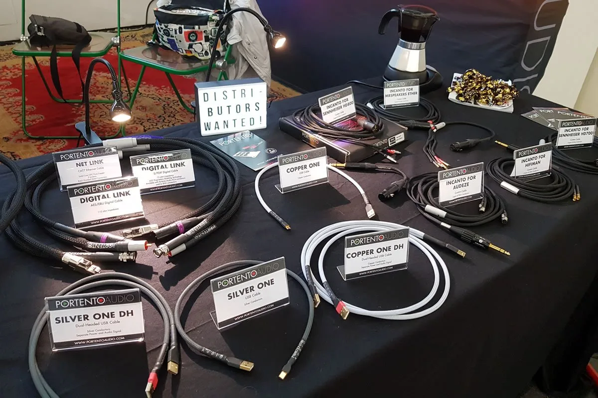 Portento Audio Munich high end 2018 booth