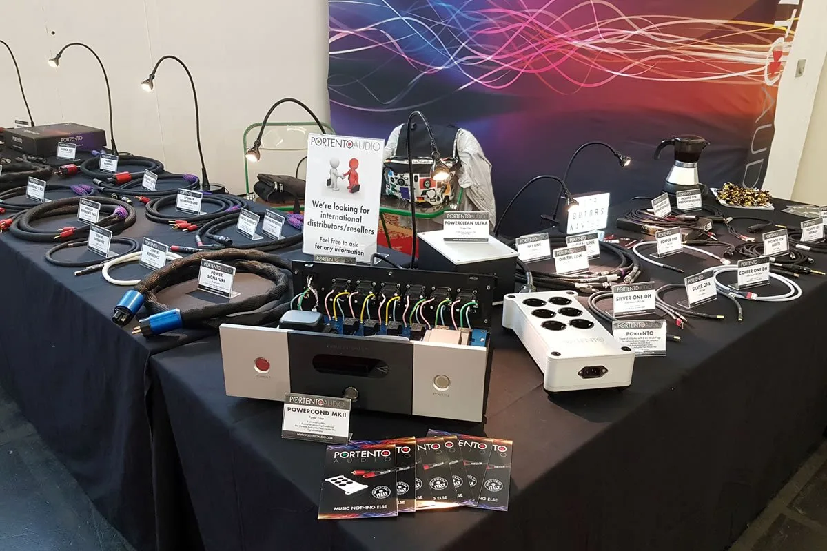 Portento Audio Munich high end 2018 booth
