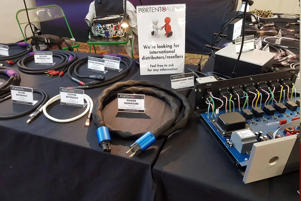 Portento Audio Munich high end 2018 booth