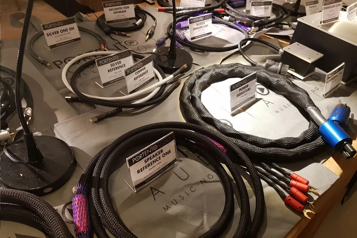 Portento Audio Cables Milano High Fidelity 2018