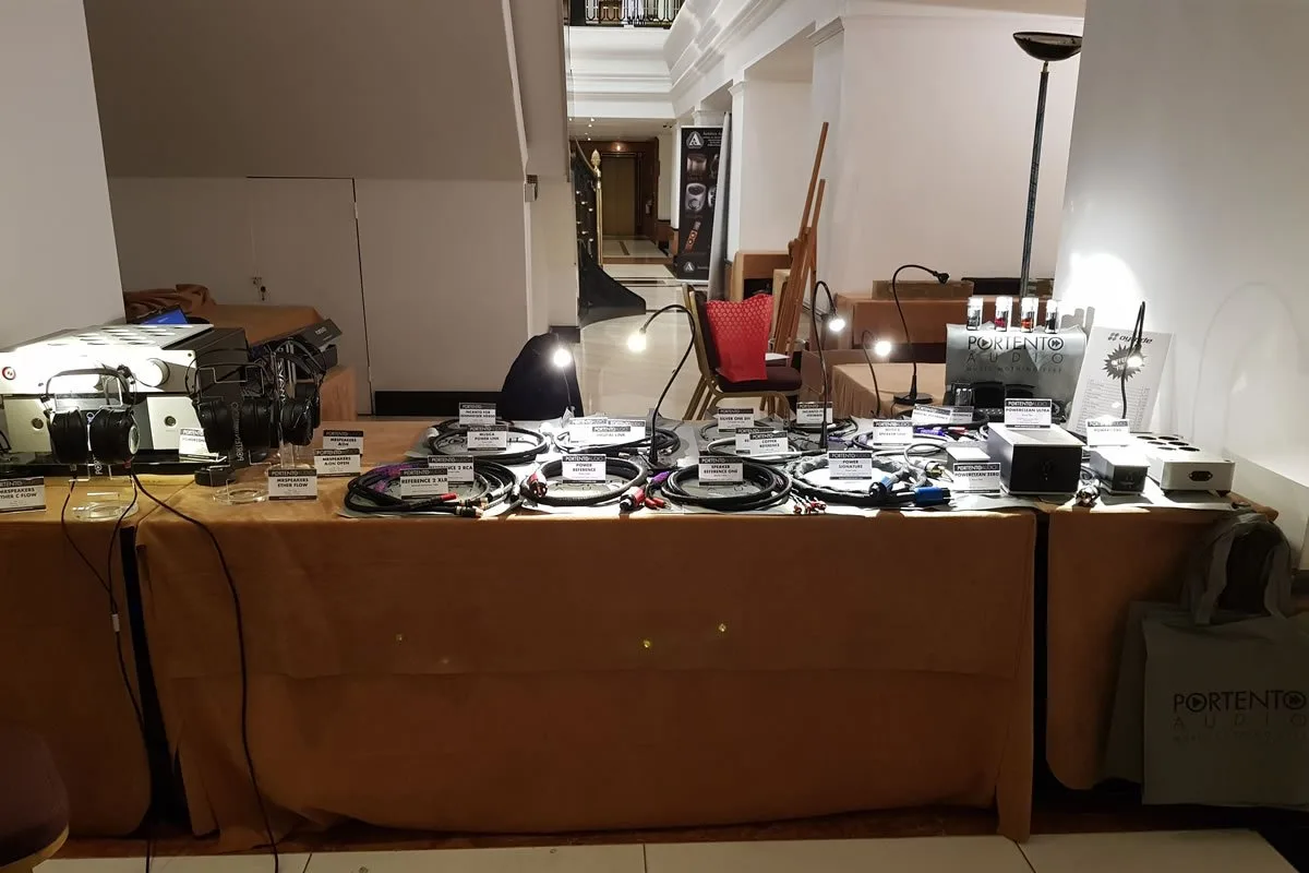 Portento Audio booth Milano High Fidelity 2018