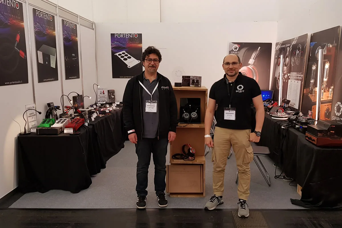 Portento Audio Spirit Torino booth